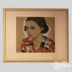 Картина "Портрет девушки"